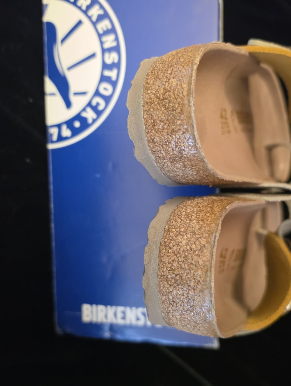 RARE! Birkenstock Women’s Hex Blue Miramar Big Buckle Sandals 42 Regular - Picture 4 of 5